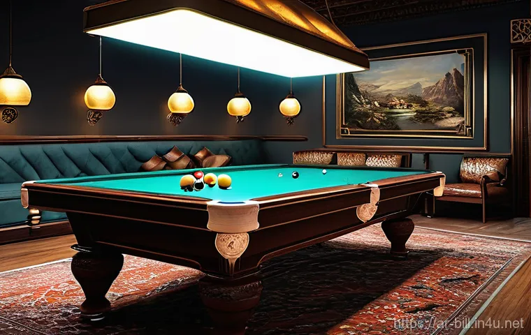 당구 매너와 에티켓 - The search results provide various examples of image generation prompts for billiards, focusing on d...