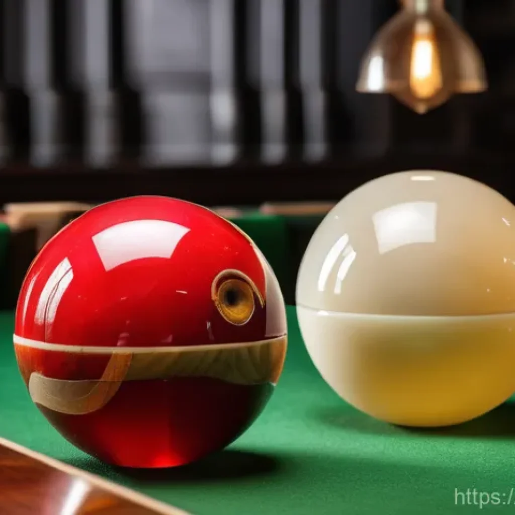 3구 당구 공 규격 - The Evolution of Billiard Balls: From Ivory to Modern Resin**
"A split image depicting the historic...